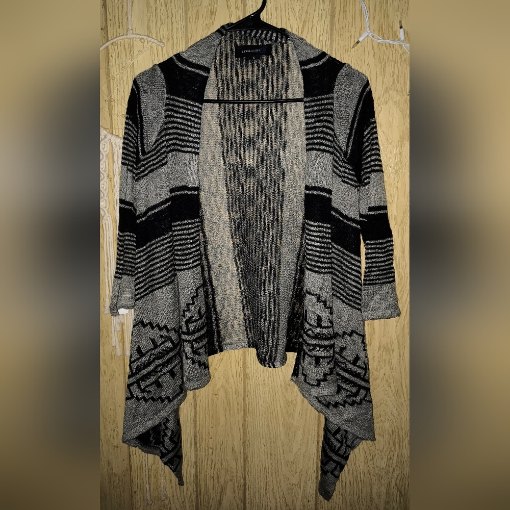 CLOSET CLOSEDOWN⚠️🚨Level Eight 8 3/4th Sleeve Open Front Sweater Cardigan